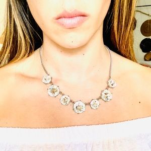 Diamond statement necklace